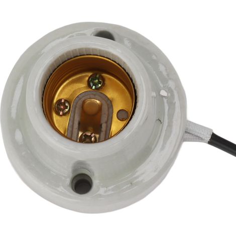 Professionelle Keramik-Wärmelampenfassung für Reptilien, Echsen und Schildkröten, mit E27-Fassung, EU-Stecker 250 V (1/5)