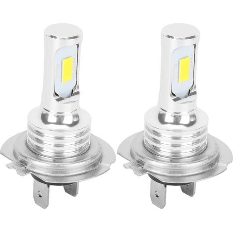 2pcs H7 80W 8000K Phare Antibrouillard avec Décodeur Jaune Lumière Universel 12-24V (1/5)