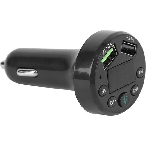 E6 Auto-FM-Transmitter Bluetooth-Freisprecheinrichtung mit LED-Display und USB-Anschluss