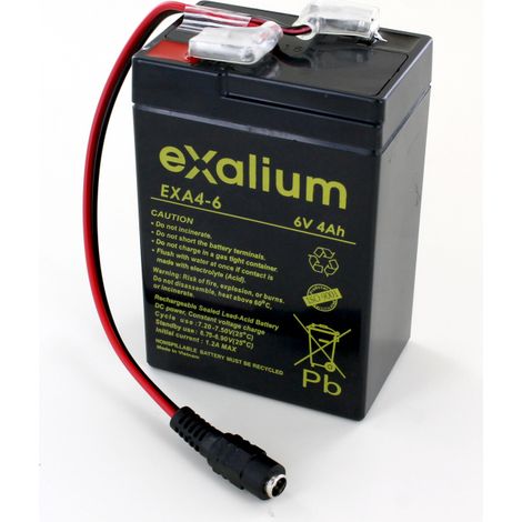 Batterie plomb 6V 4Ah pour bateau Quad Boat kompact