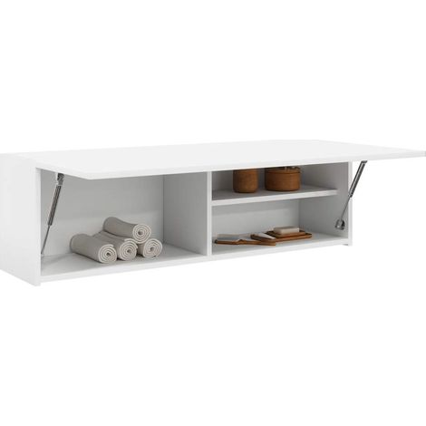 Armoire murale de salle de bain LOZZA 100 x 25x30-Blanc (1/5)
