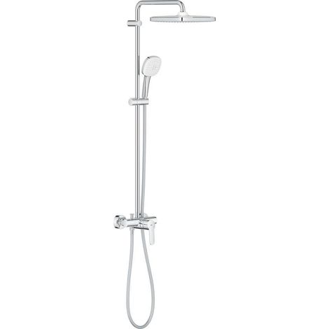 GROHE 26692001 Tempesta System 250 Cube Shower System with Single Lever Chrome (1/3)