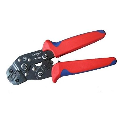 Pince à dénuder Outils de sertissage à la main for connecteurs broches non isolés Bornes Pinces à sertir à cliquet (1/2)