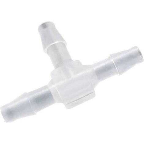 Raccord de tuyau - Pièce en T - 3,2 x 3,2 x 3,2 mm - Raccord à insertion rapide - Accouplement