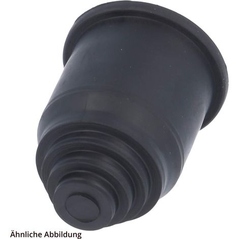 FLEXA FET 18TPE Endtülle/Innentülle aufsteckbar geschlossen für Schlauch-Außendurchmesser 18,5mm Klemmbereich 4,0mm x 13,0mm - 1 Stück (1/3)