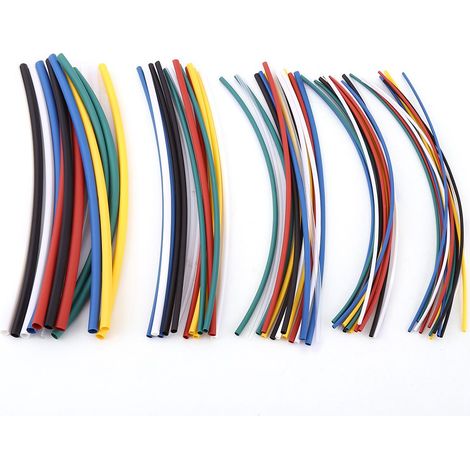 70pcs Halogen free 2:1 Heat Shrink Tubing Wrap Cable Sleeve Shrinkable Tube