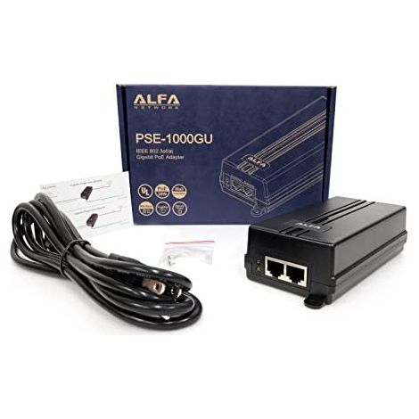 PoE Adapter Alfa-Network pse-1000gu Gigabit 30W Leistung (1/5)