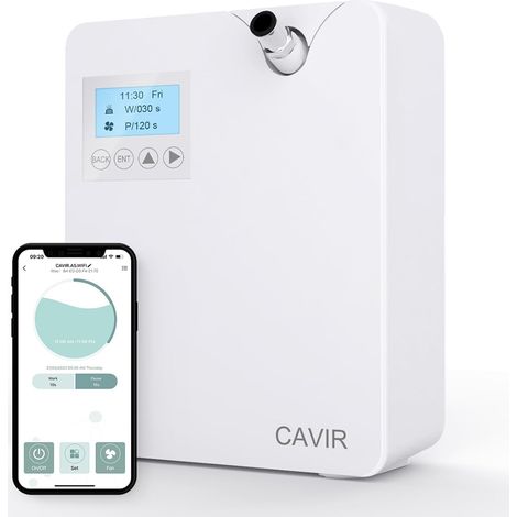 Waterless Essential Oil Diffuser for Home Use, 300ml Oil Bottle, Long Life Span, Coverage Up to 2000 Sq. ft. of Perfume, Can Be Used With HAVC System (1/5)
