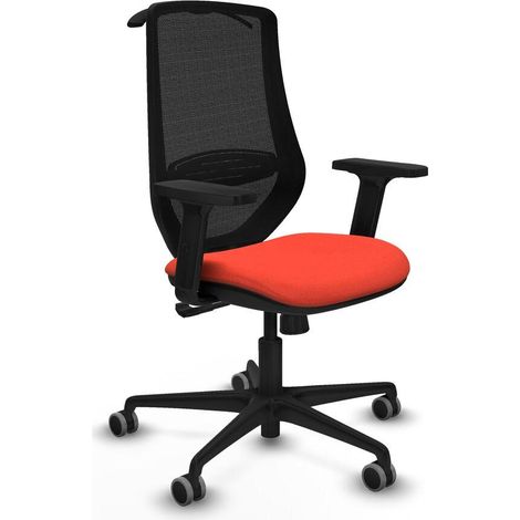 piqueras-y-crespo Chaise Mardos orange foncé confortable (1/3)