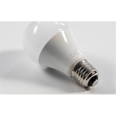 Ampoule led E27 blanc chaud - blanc et argent (1/3)