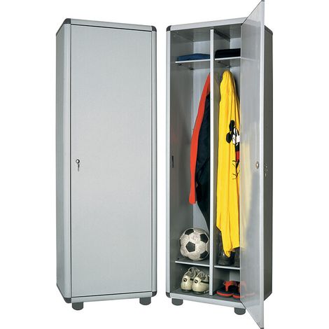 ARMADIO SPORCO PULITO RESINA 1 ANTA 175X59X39 KIT- 1,0 pz