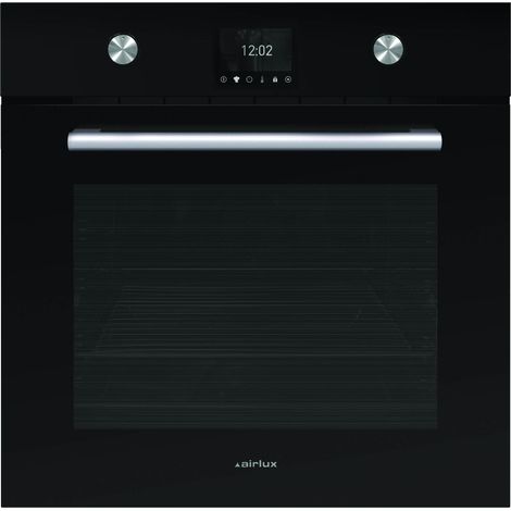 Einbau-multifunktionsbackofen 70l 60cm mit edelstahlpyrolyse - Airlux - AFP212BK