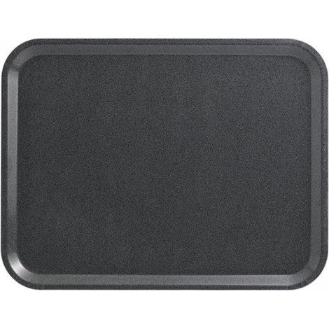 Plateau stratifié lisse (L)430 x (P)330 mm, finition acajou