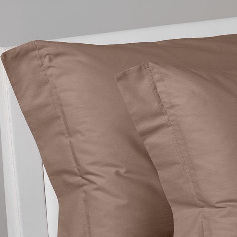Parure de lit avec Housse de Couette 100% Coton – 2 Taies d’Oreiller 50x80 cm, Linge de Lit Confortable et Elégant - Housses de Couettes Pour 1 Personne ou 2 Personnes (1/5)