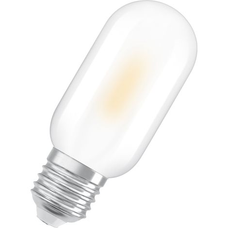OSRAM Lampe LED à effet de flamme blanche, 1800 K, blanc chaud confort, 20 lm, 1 W, 4,5 cm Ø, verre sans plomb (1/4)