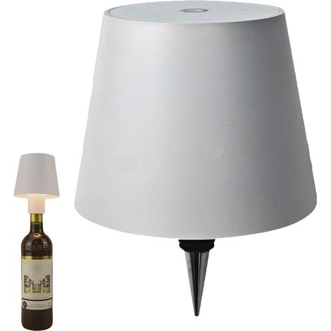 Abat-jour sans fil pour bouteille Lampe de bureau à bouteille de vin à intensité variable (3 couleurs) Kit de lampe de bureau à monter soi-même (1/5)