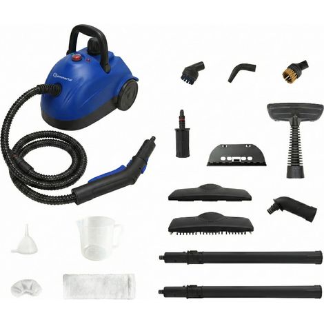 Sommertal XXL SC1000 Dampfreiniger Handgerät – Steam Cleaner mit 1100 ml Tank, 16-teiliges Zubehörset, leistungsstark, 1500 W (1/5)