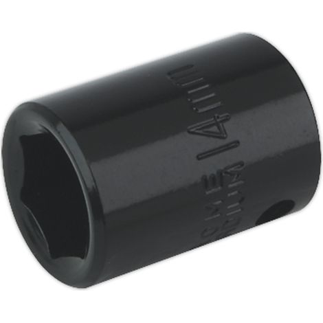 Sealey IS3814 Premier Impact Socket 3/8"Sq Drive 14mm