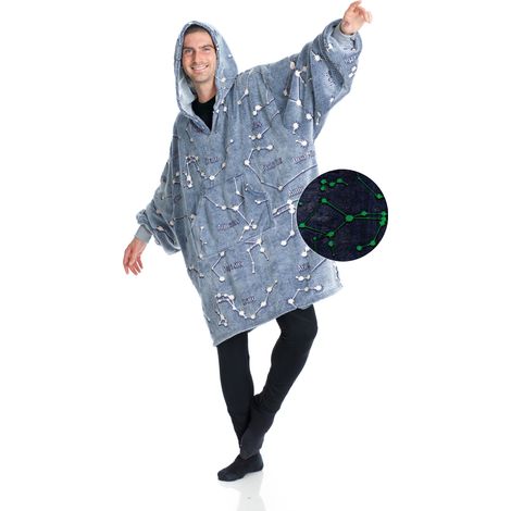 Kanguru 1307 Überwurfdecke 90 x 95 cm Polyester Blau (1/2)