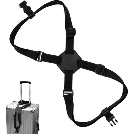 1 Pièce Sangle Bagage À Haute Élasticité, Sangle Bagage Élastique À Bagages, Sangle Élastique Bagage Personnalisée, Adaptée À la Sécurité des Voyages, Sac À Main, Porte-Documents (1/5)