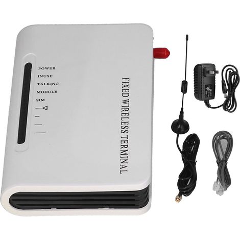 Cadran téléphonique sans fil GSM avec affichage LCD et LED, base d'appel intelligente pour téléphone, prise universelle 100‑240V (1/5)