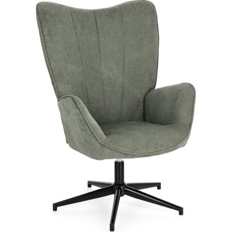 Poltrona in tessuto verde 69x72x106 (1/5)
