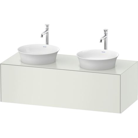 Duravit White Tulip, meuble sous-lavabo mural, largeur 1300 x (1/2)