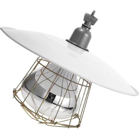 Lampe chauffante pour élevage – convient aux volailles, aux animaux de compagnie, aux poussins, etc. – 1 unité, 100 W (1/3)