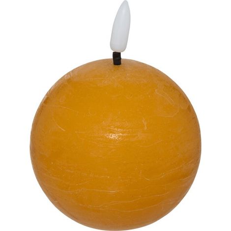 Bougie Boule à LED "Molia" 12cm Jaune