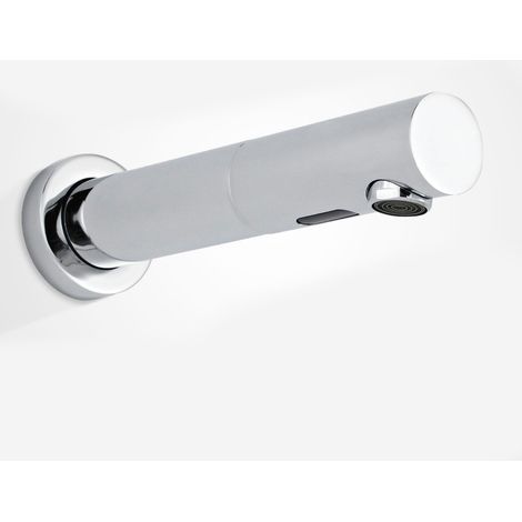 Cairo Modern Design Concealed Wall Mounted Infrared Sensor Activated Bathroom Basin Mixer Tap (1/5)