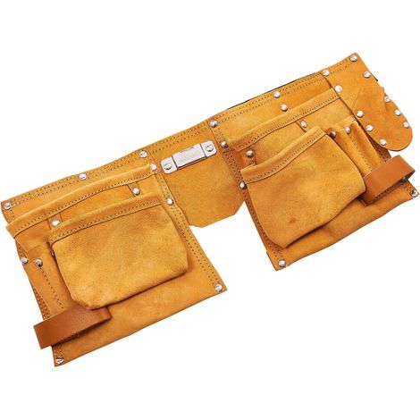 11 Pocket Heavy Duty Leather Tool Belt - N0900