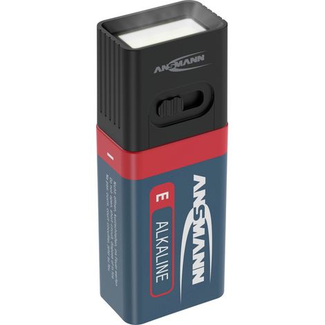 Ansmann 1600-0714 ANSMANN COB LED Mini-Leuchte betrieben durch 9V Batterie LED COB Baladeuse à pile(