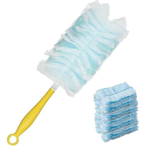 Ménager nettoyage Feathers plumeau kit avec 40 Count 360 robuste plumeau recharges (1/5)