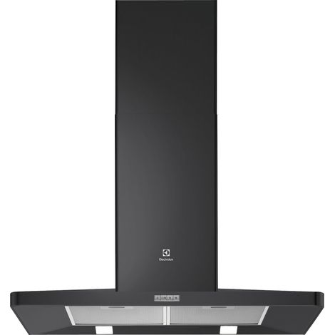 cappa a parete decorativa 90cm 603m3 / h nera - EFF90462OK - Electrolux
