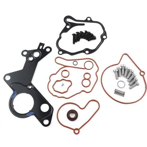 1 kit de réparation de pompe à vide  compatible audi a2/a3/a4/a6, vw polo/touran/golf plus/eos/passat, seat altea/ibiza, skoda octavia/fabia  pour moteurs 1,2 tdi à 2,0 sdi (1/5)