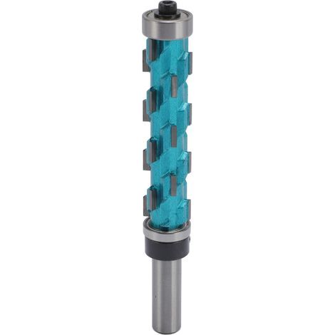 Bündigfräser, 12-mm-Schaft, Doppelspirallager, 75 mm Schnittlänge, Holzbearbeitungswerkzeug, Teile und Zubehör (1/5)