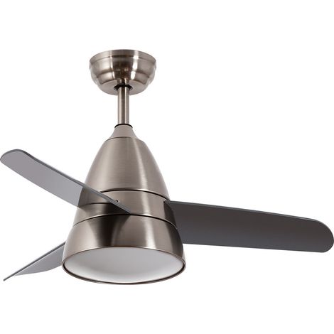 Deckenventilator Lautlos Industrial Silber 91cm DC-Motor  Silber CCT , , Wifi: (1/5)