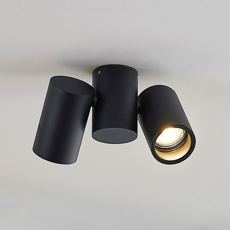 [NEUWERTIG] B-Ware Arcchio Deckenlampe Gesina Hängelampe Lampe Leuchte Zweiflammig Gu10 Schwarz