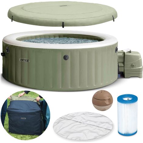 PISCINA IDROMASSAGGIO 'BUBBLE MASSAGE SPA' cm 196 x 71 (1/5)