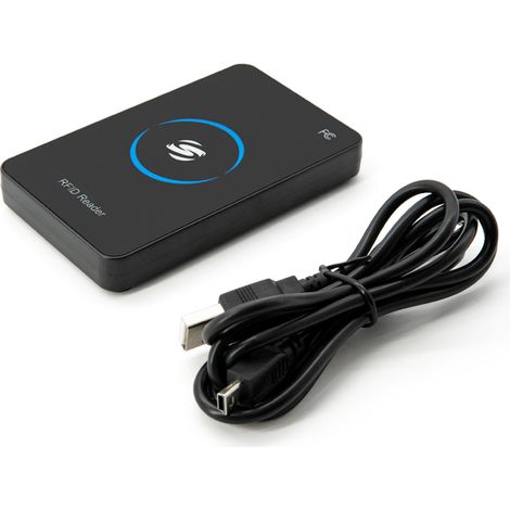 Lecteur de carte d'identité RFID 134.2Khz, pour Port USB de Type EMID/FDX-B, équipement approprié pour la gestion des animaux/poissons, alimentation automatique (1/5)