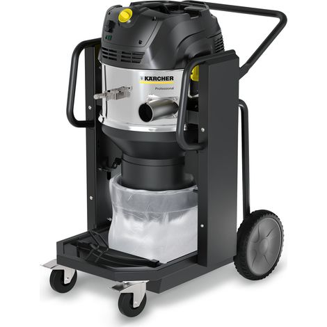 KARCHER Aspirateur Industriel IVC 60 24-2 Tact2 Lp 15761140, Cuve de 60 L, Moteur de 2.4 kW Avec Systeme Longopac, Garantie 2 ans (1/4)