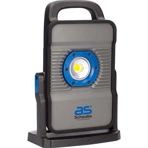 Akku LED Strahler Acculine Multi 20W  ohne Akku,  mit 2 Adaptern zum Betrieb von
