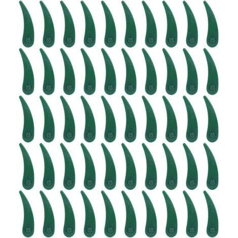 50 Pièces Lames de rechange en Plastique pour Bosch Durablade Art 23 18 LI Art 26 18 LI Coupe-bordures (1/4)