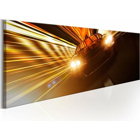 Tableau rallye de nuit - 135 x 45 cm (1/4)