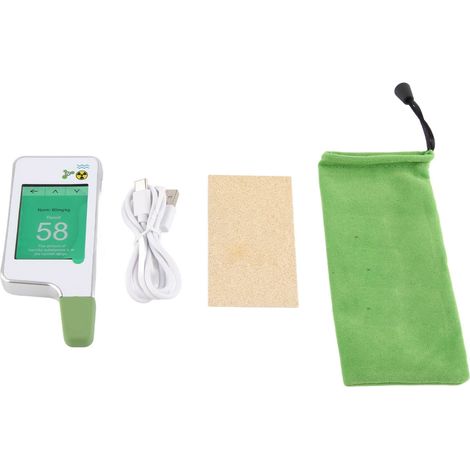 Moniteur de radiation portable et rechargeable pour l'eau et les aliments (1/5)