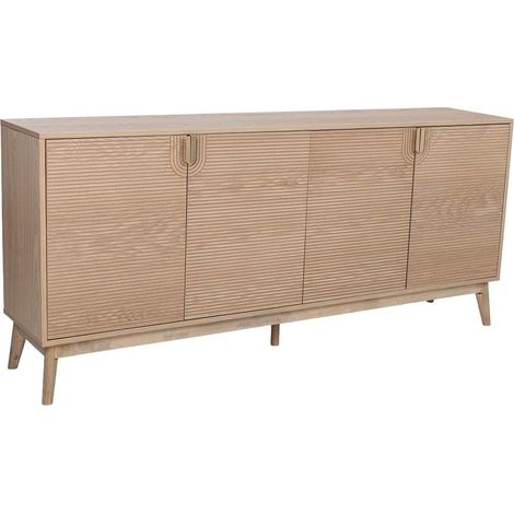Aparador de madera marrón 180x39x80h cm (1/5)