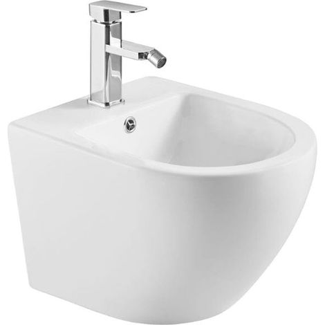 Bidet suspendido GENOVA blanco mate (1/2)