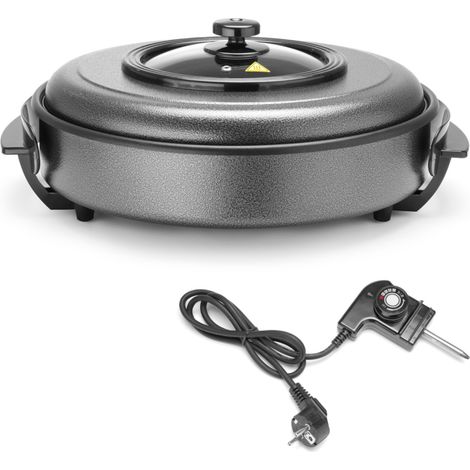 Sartén eléctrica para freír y hornear de 40 cm y 1400 W - Hendi 239506 (1/5)