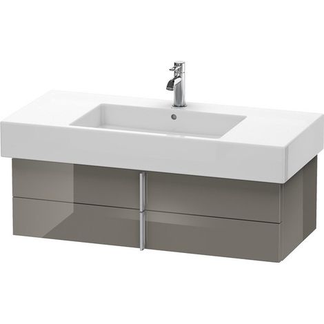 Meuble sous-vasque VERO 446x1000x298mm flanelle gris brillant