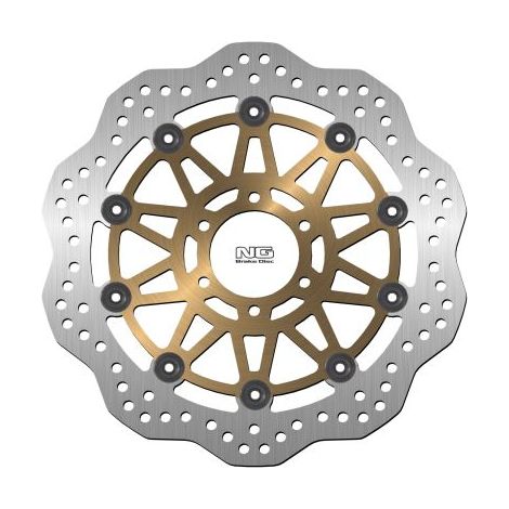 Disco de freno flotante NG Wave para Yamaha FZS600, Moto Guzzi 1000, Ural 750